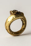Parts of Four Little Twisted Druid Ring E1601-16-TOM+HER (Little Twisted TOM+HER small twisted brass alloy + crystal) PPOF25